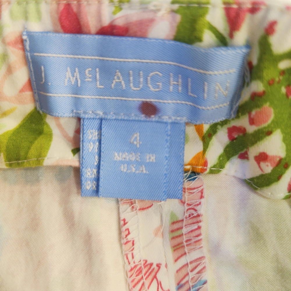 J. Mclaughlin Patchwork Mini Skirt. Size 4 - image 5